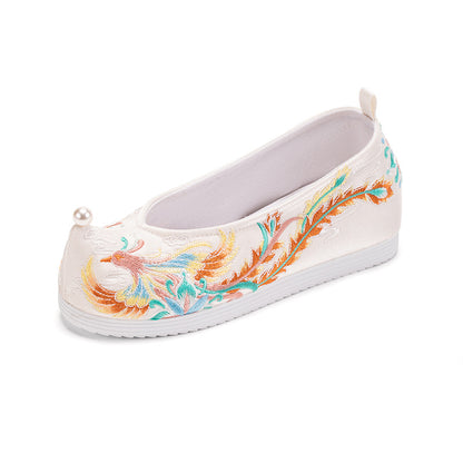 Autumn 2025 Hanfu Shoes — Bride Xiuhe Shoes with Inner Height for Women