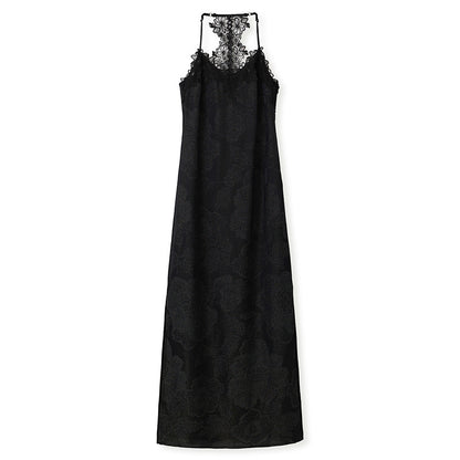 Velvet Burnout Jacket & Printed Cardigan Dress Set for Autumn