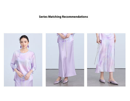 Elegant Waist-Cinching Chinese Style Summer Top