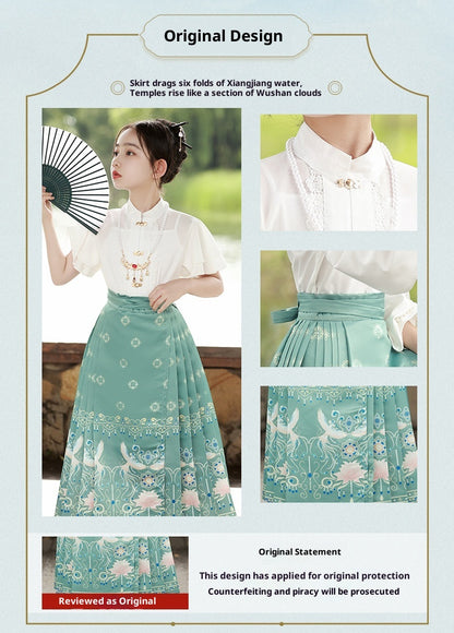 Children’s National Style Hanfu | Big Girls Ming Dynasty Tang Suit Outfit