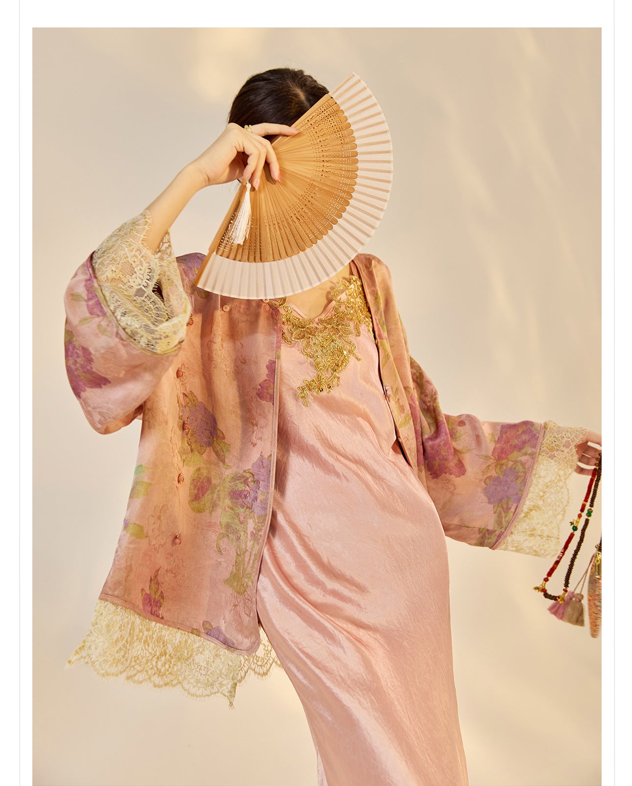 2025 New Chinese Style Light Luxury Jacket | Elegant Printed Rayon Women's Top