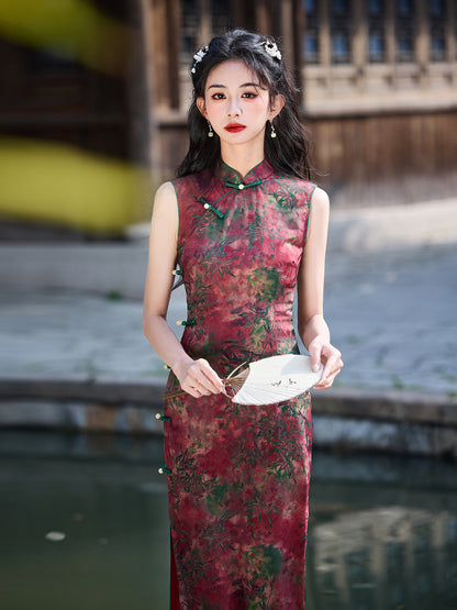 High-End New Chinese Style Qipao – Summer Youth Elegant Dress