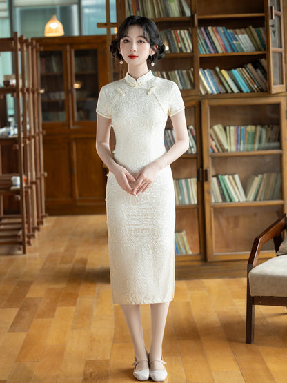 Retro Elegant Qipao – Youthful Daily Chinese Style Dress