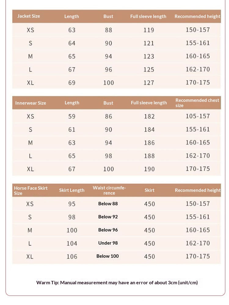 Trees of Sea Women Ming Hanfu Set: Embroidered Stand Collar Jacket & Horse Face Skirt New Year