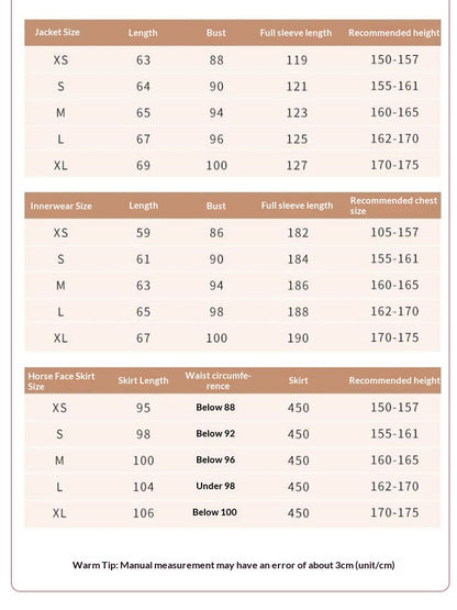 Trees of Sea Women Ming Hanfu Set: Embroidered Stand Collar Jacket & Horse Face Skirt New Year