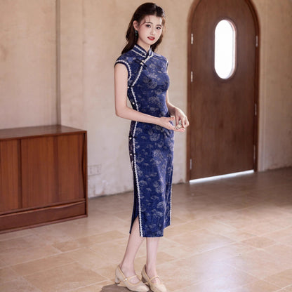 Republic of China Style Cheongsam – Daily Wearable Elegant Dress