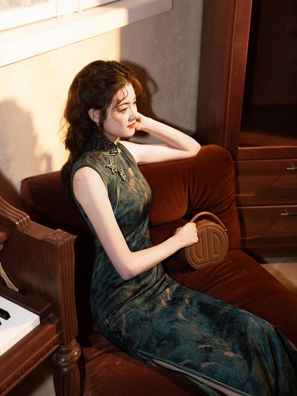 High-End New Chinese Style Qipao – Spring Summer Daily Dress