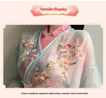 Oriental Drama Hanfu — Modified Warring States Style Short Robe