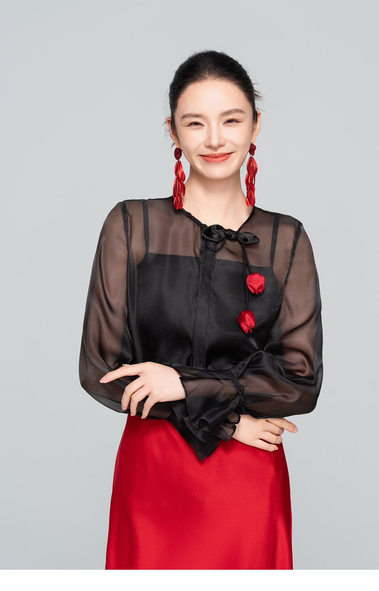 Original National Style Thin Fashion Versatile Autumn Top