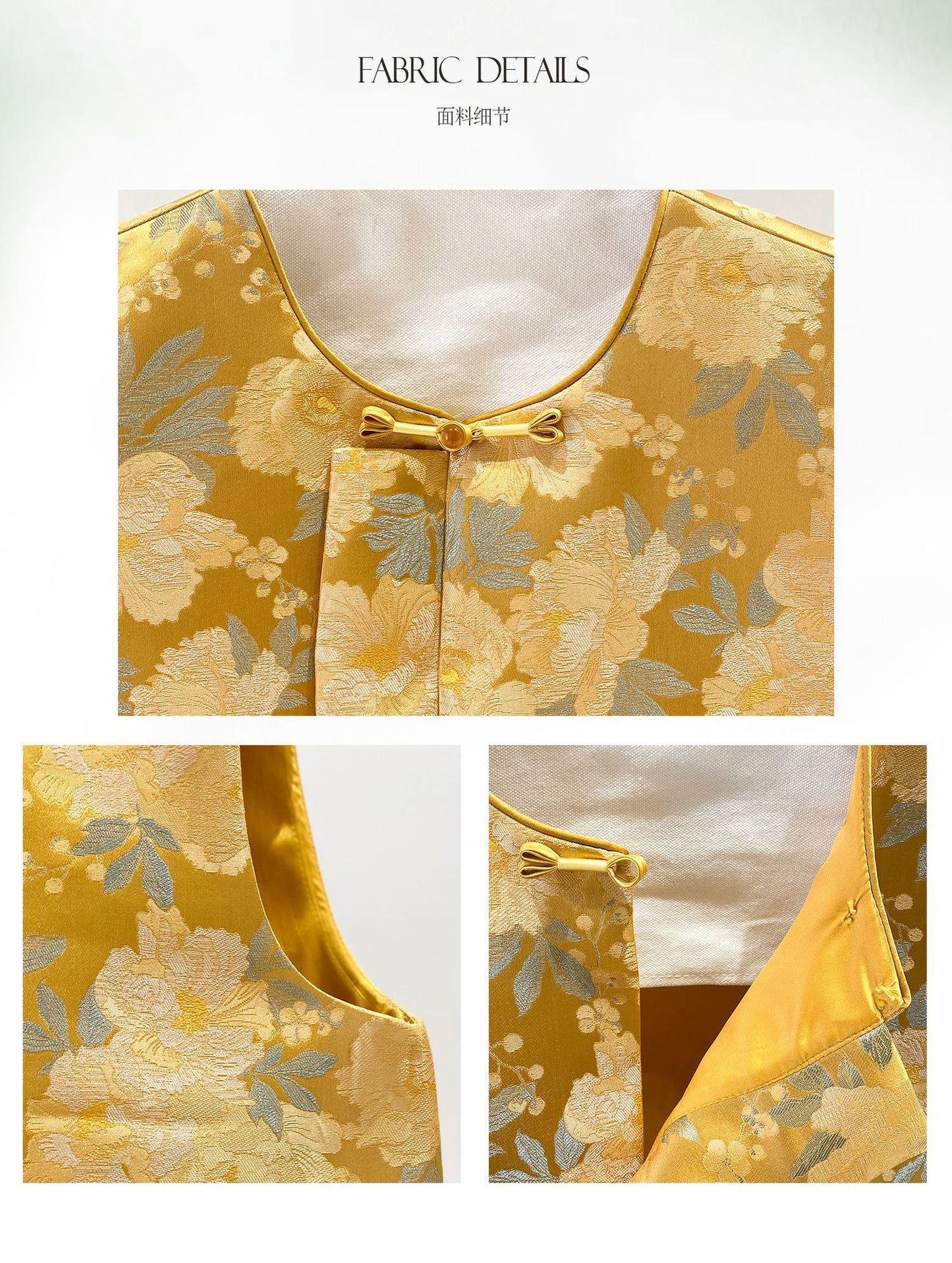 Stylish Retro Jacquard Vest for Women