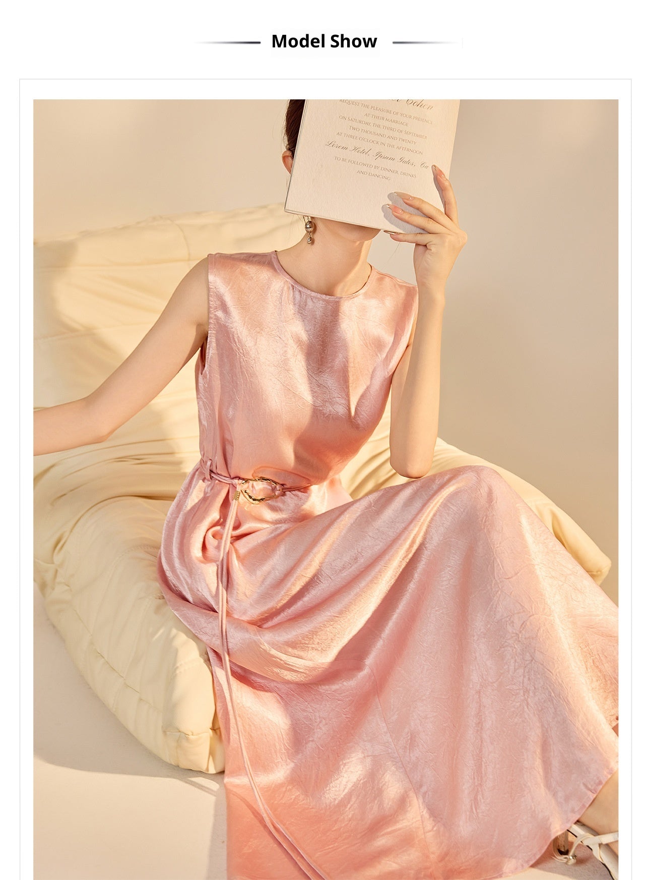 High-Cool Summer Dress | New Chinese Style Elegant Long Dress for Women