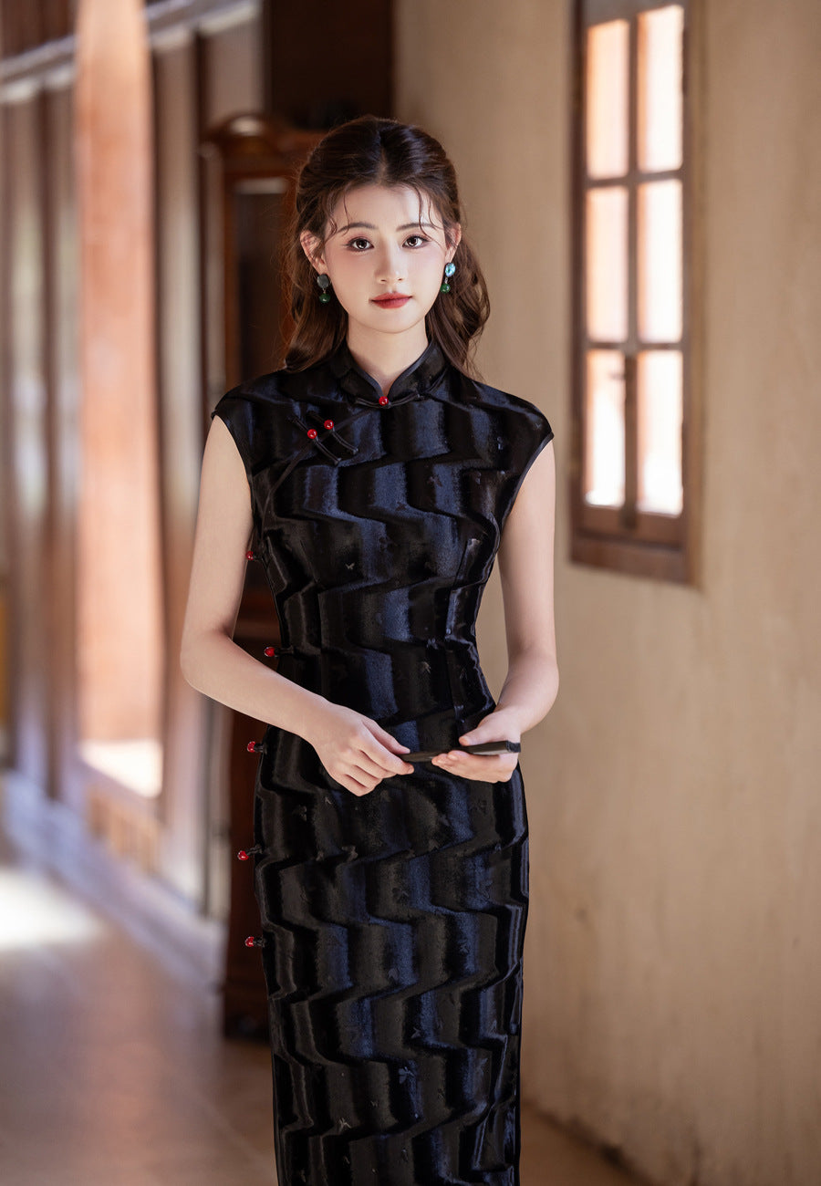 Artistic Niche Qipao – Slimming Elegant Daily Wear Dress