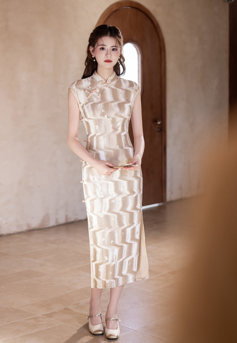 Artistic Niche Qipao – Slimming Elegant Daily Wear Dress