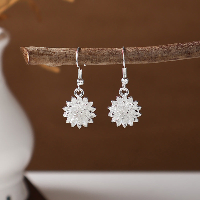 Ancient Style Ethnic Earrings | Elegant Miao Jewelry for Women