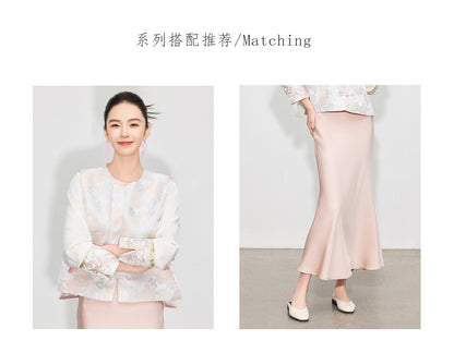 Light National Style Jacquard Vest Chinese Style