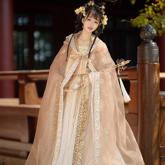 Fairy Hanfu Costume — Elegant Cloak & Flowing Ancient Outfit