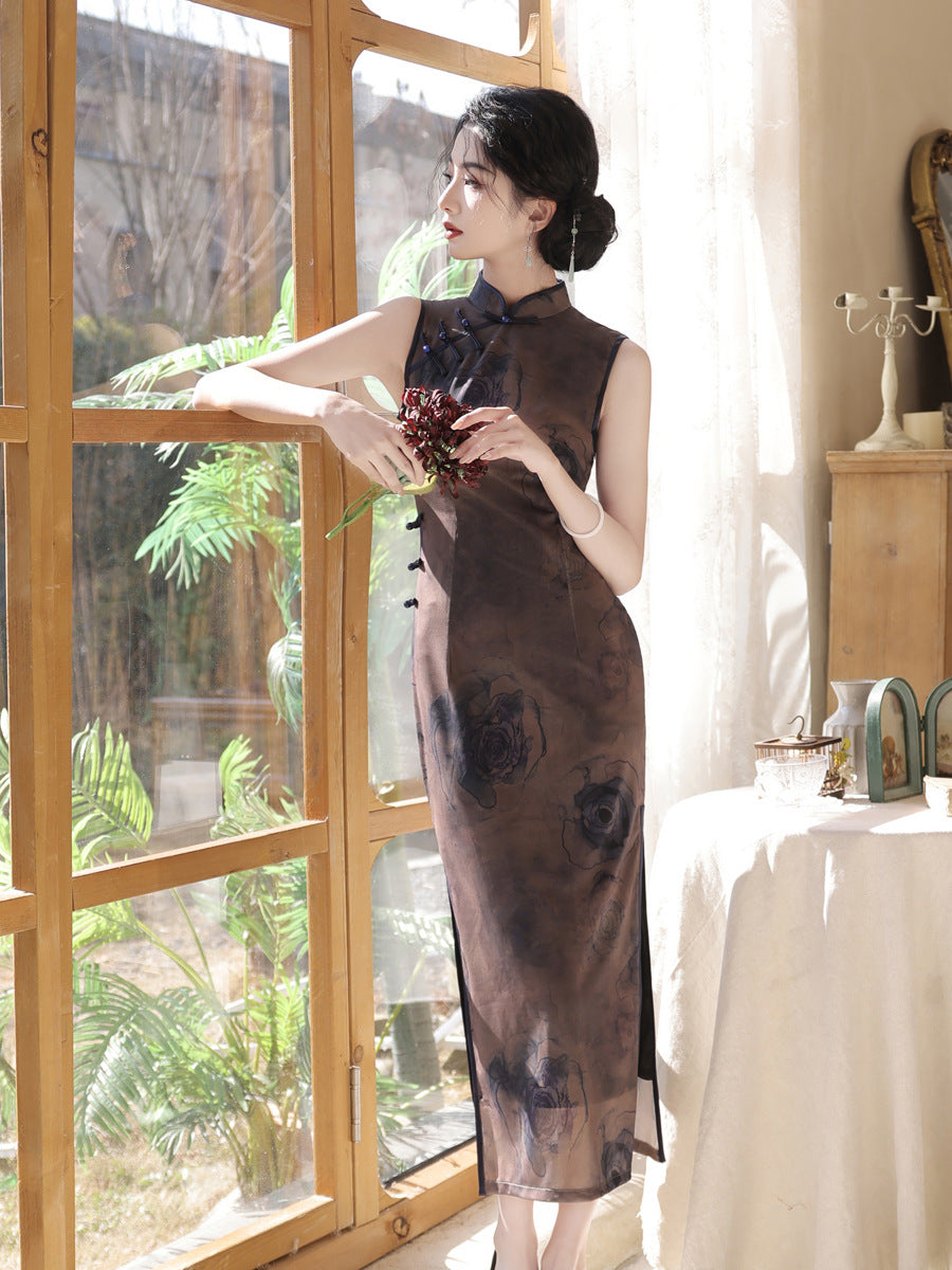 Improved Chinese Style Qipao – Elegant Youth Summer Dress