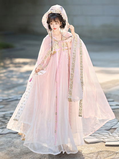 Fairy Hanfu Costume — Elegant Cloak & Flowing Ancient Outfit