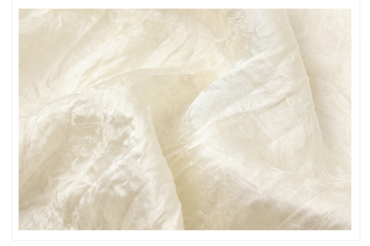 2026 New Chinese Style Elegant Acetate Wide-Leg Pants for Women