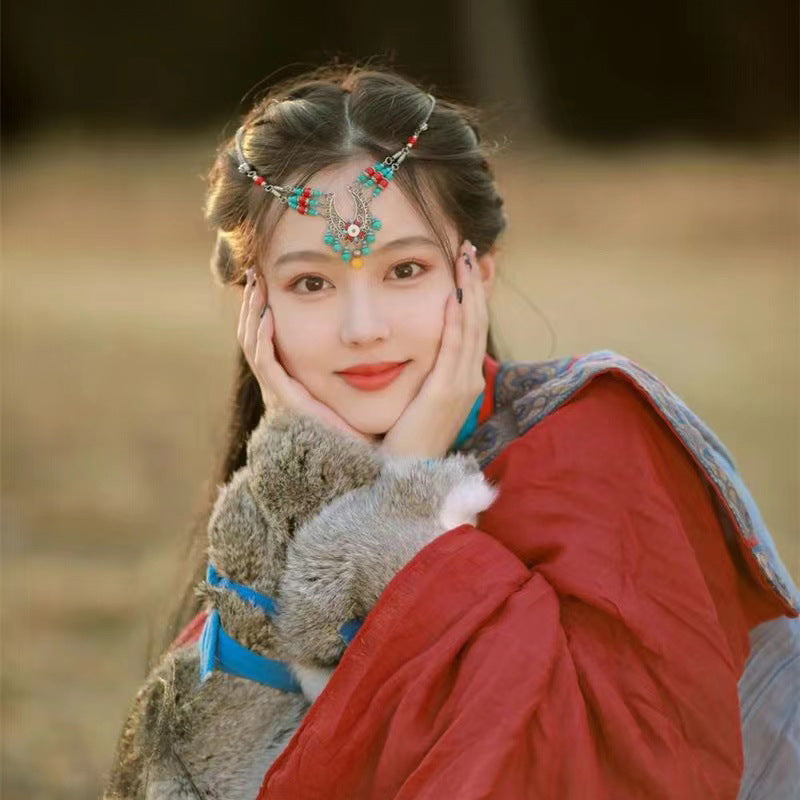 Exotic Ethnic Retro Hair Accessory Photography Travel Hanfu Hair Ornament