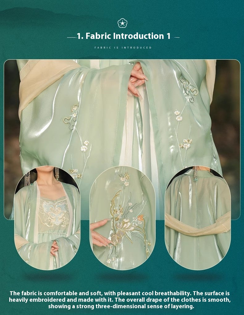 Super Fairy Hanfu Outfit — Improved Zen Hezi Dress for Women