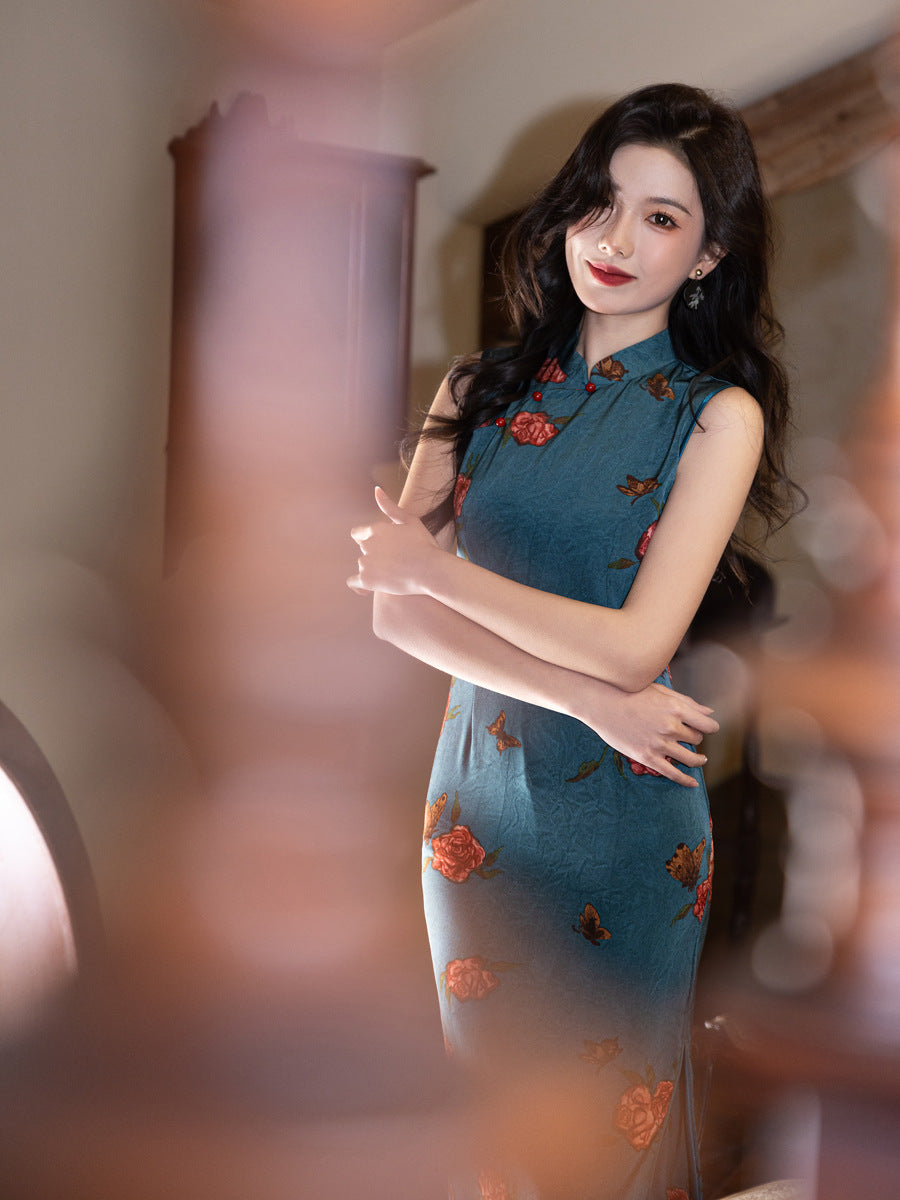 Youth Style Cheongsam – Retro Old Shanghai Women's Dress