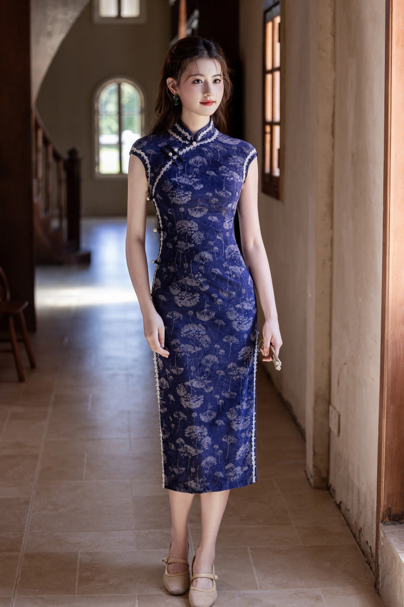 Republic of China Style Cheongsam – Daily Wearable Elegant Dress