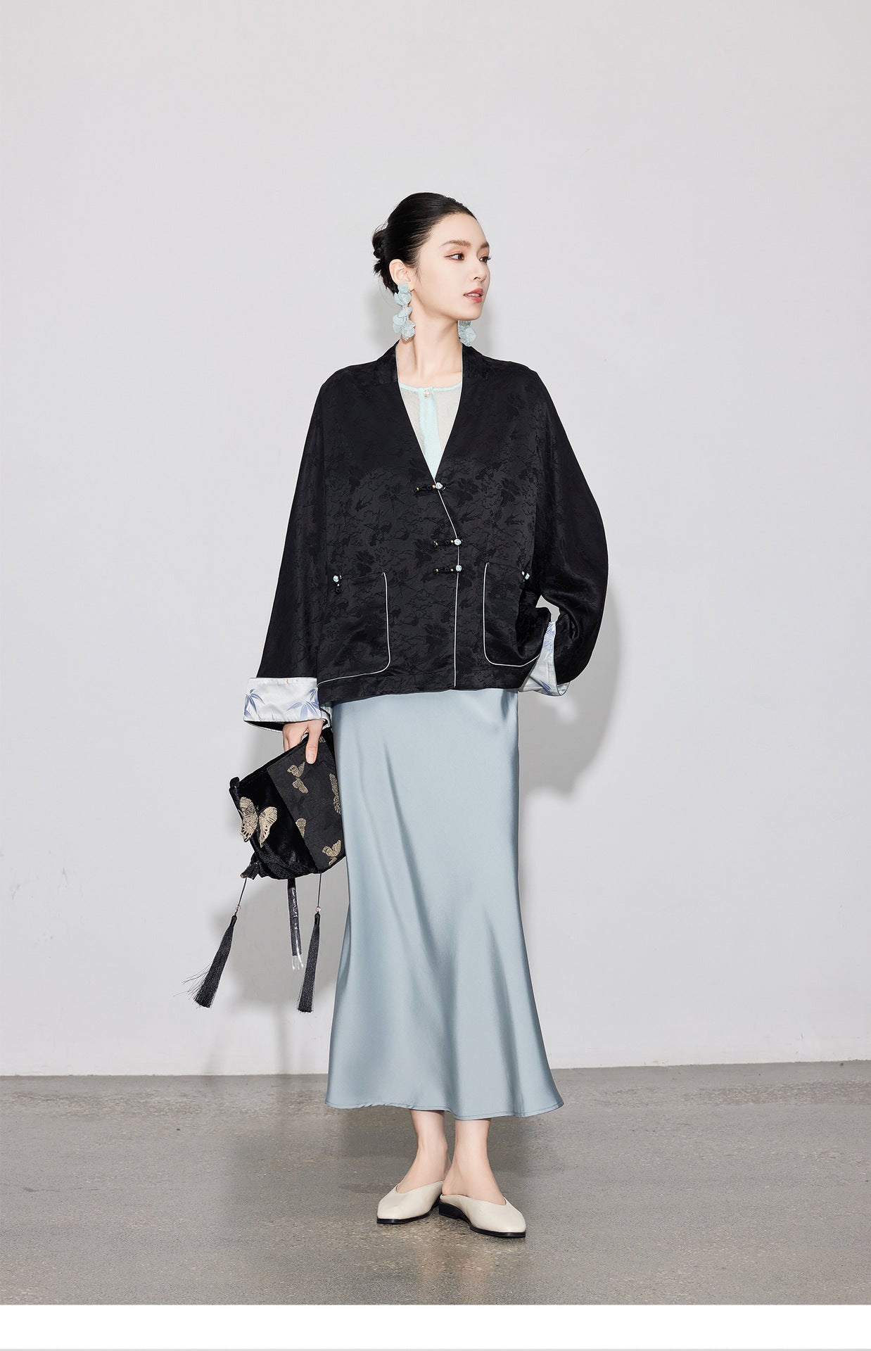 Chic High-End Silky Mermaid Half Skirt