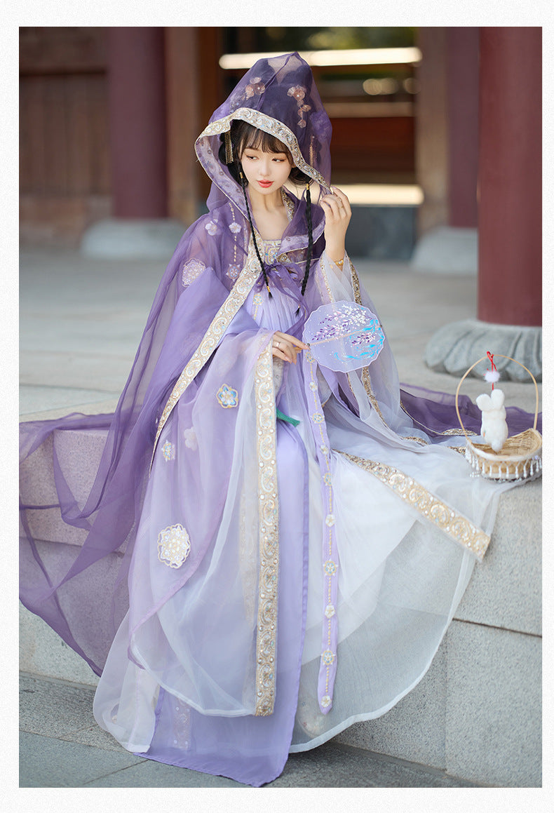 Fairy Hanfu Costume — Elegant Cloak & Flowing Ancient Outfit