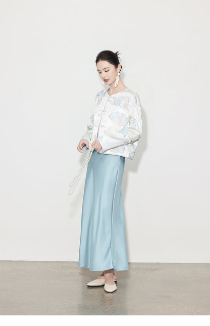 High-End Sophisticated Chinese Style Cardigan for Women