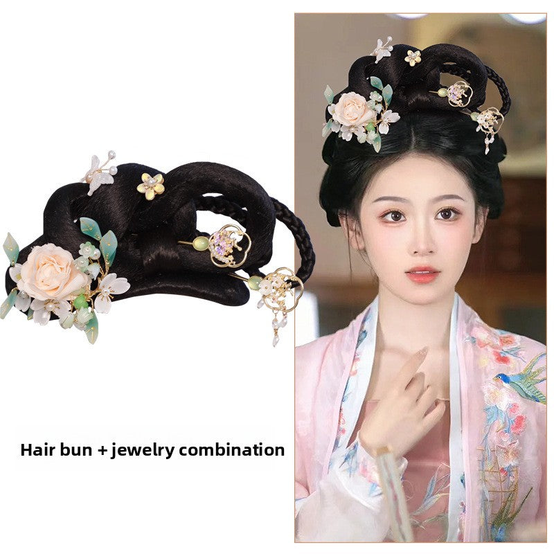 Ancient Costume Bun Soft Bottom Beginner's Lazy Bag