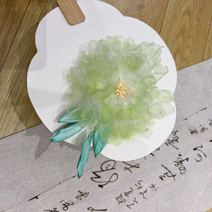 Ancient Style Forest Sweet Perm Flower Hair Crown Hanfu Handmade Hairpin