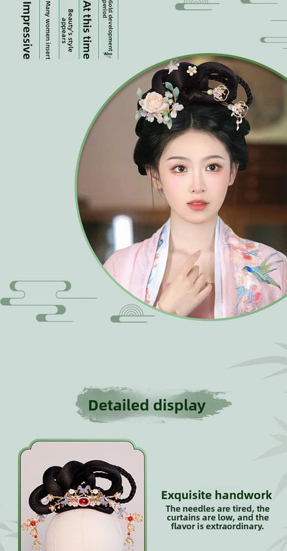 Ancient Costume Bun Soft Bottom Beginner's Lazy Bag