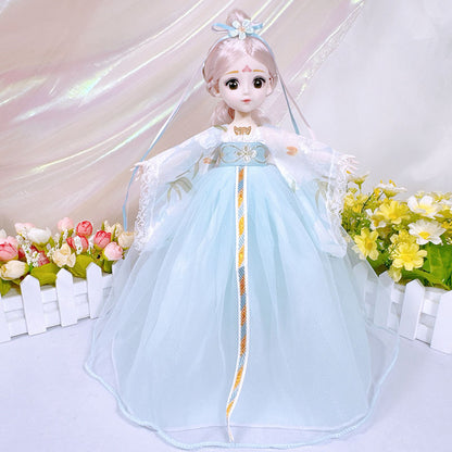 30cm Ancient Style Doll — Hanfu Toy for Girls, Gift for Kids