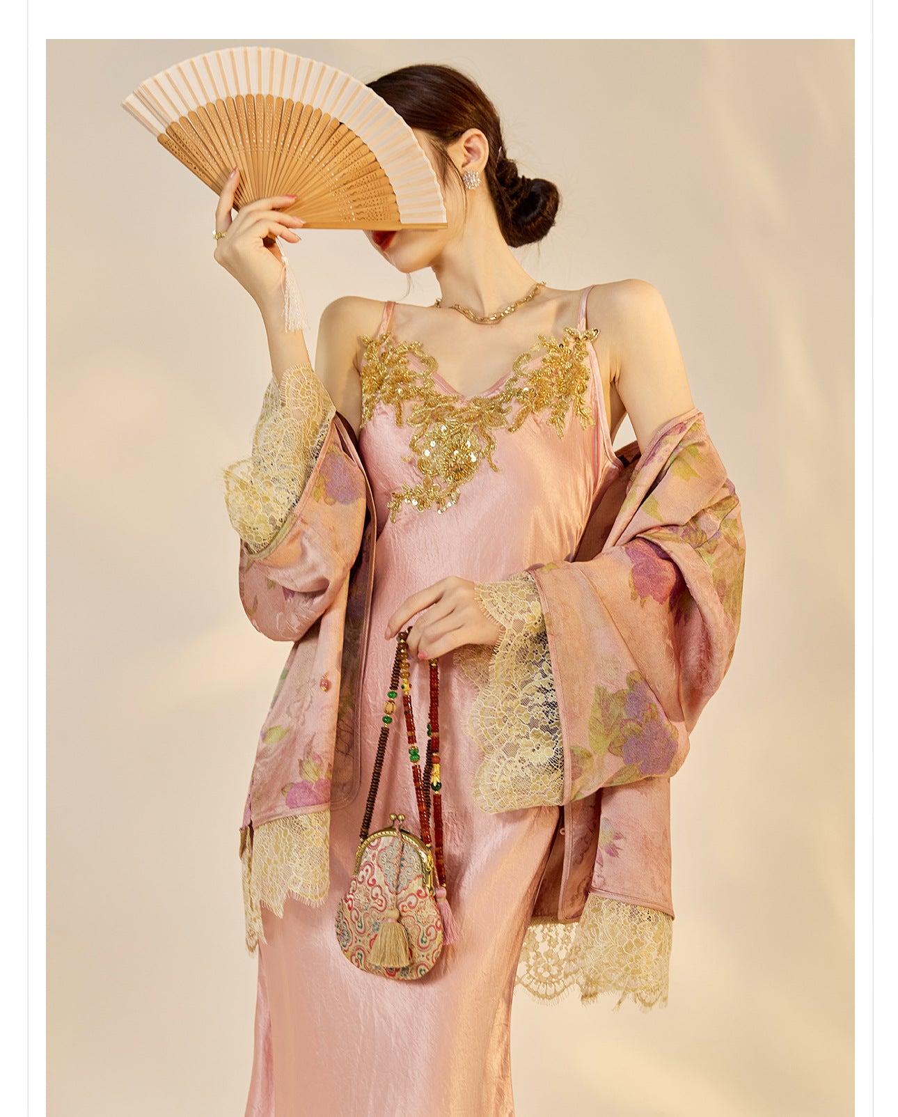 2025 New Chinese Style Light Luxury Jacket | Elegant Printed Rayon Women's Top