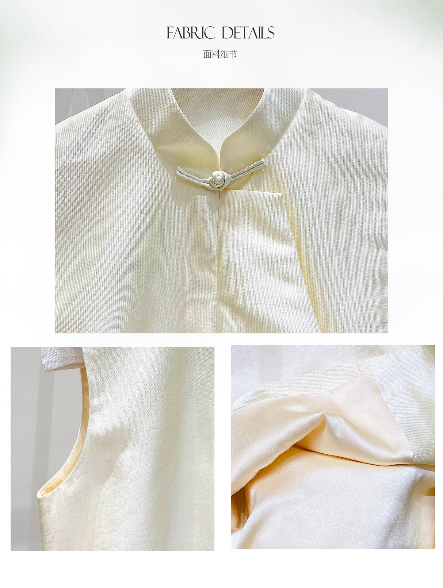 Layered Sleeveless Vest with Side Slit for Women