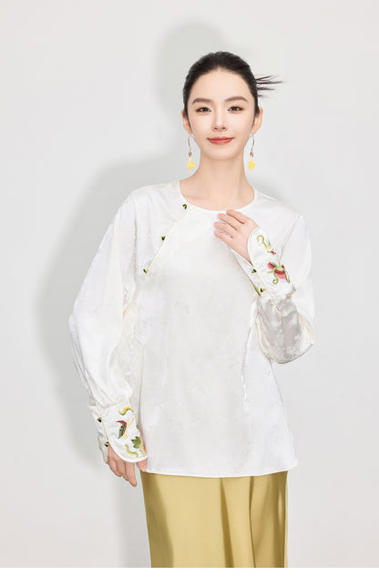 Stylish Embroidered Design Shirt for Women