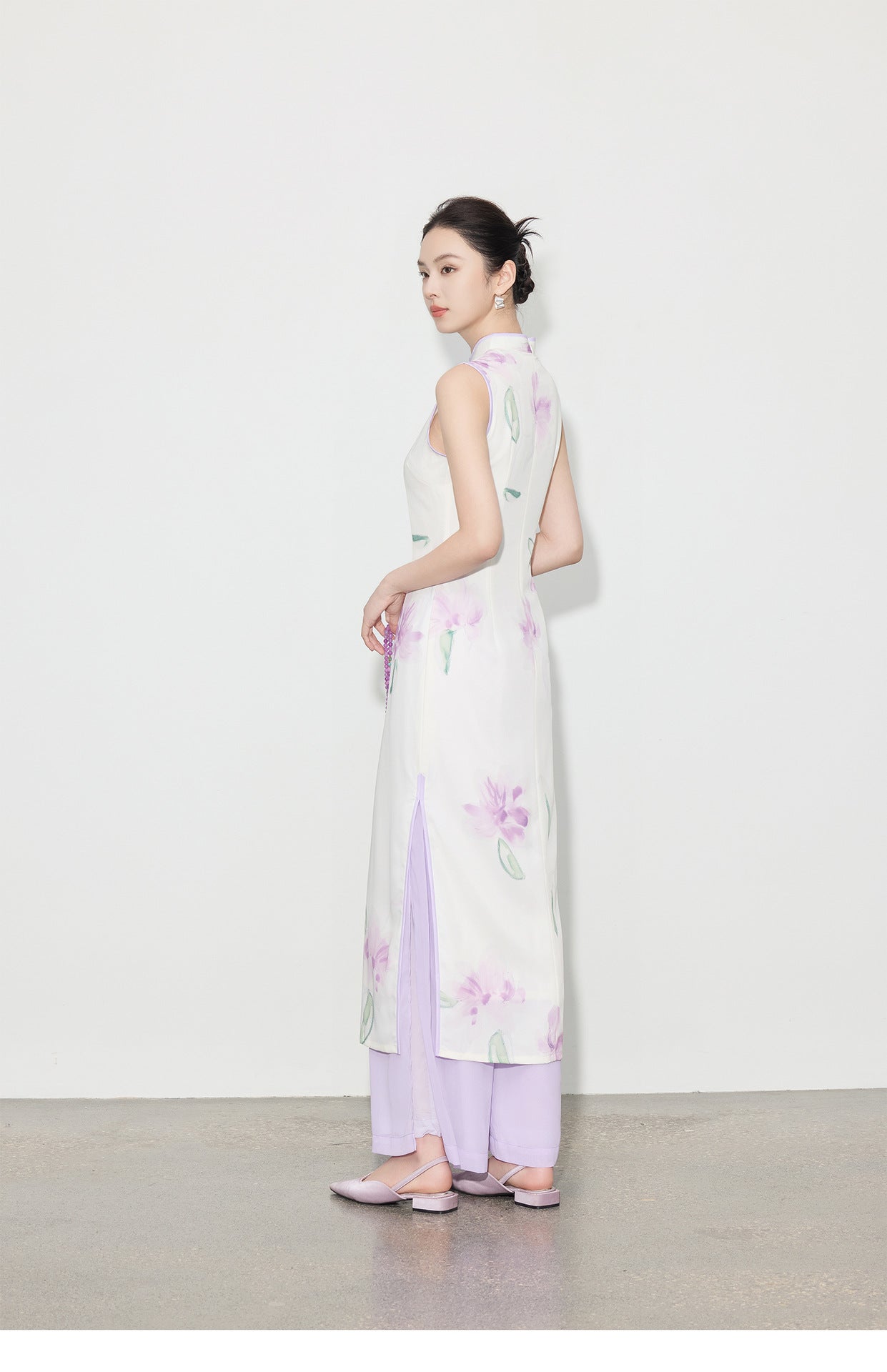 Elegant Slim Fit Chinese Dress – 2025 High-End Spring Summer