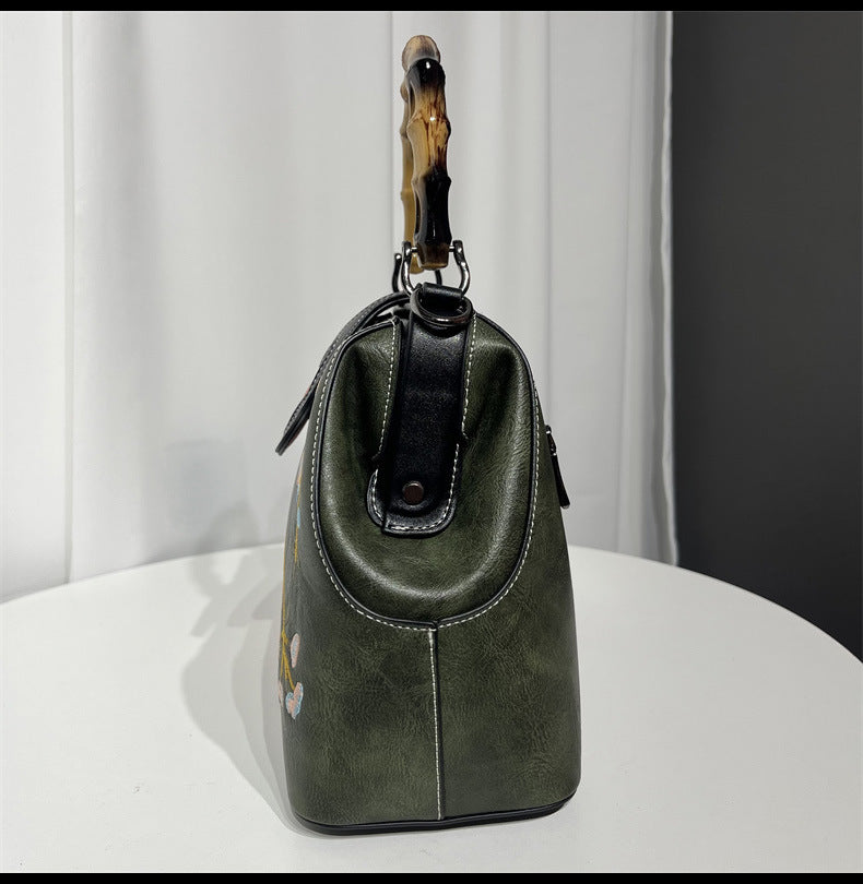 Vintage Chinese Embroidered Bag — Elegant Shoulder Crossbody for Women