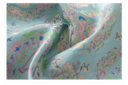 Ostrich Feather Detachable Vest – Elegant New Chinese Style Top