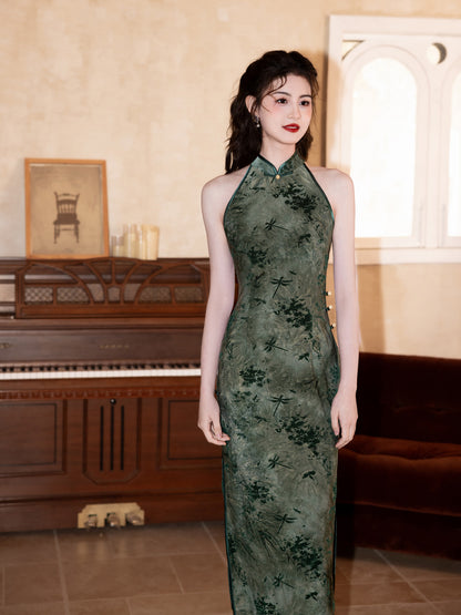 Fashionable Mid-Length Cheongsam – Youth Sexy Daily Dress