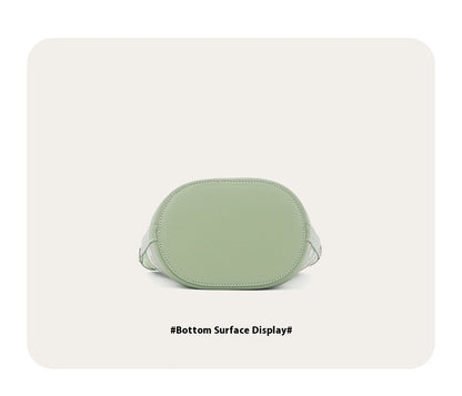 Song Brocade Silk Bucket Bag New Chinese Style Shoulder Crossbody Bag for Women