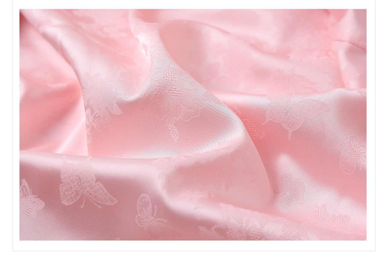 New Chinese Style Dragon Embroidered Shirt & High Waist Skirt Set