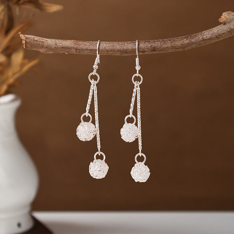 Ancient Style Ethnic Earrings | Elegant Miao Jewelry for Women