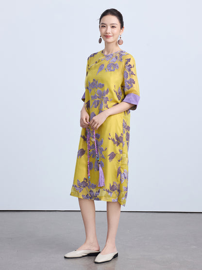 New Chinese Style Qipao – High-End Elegant Women's Dress