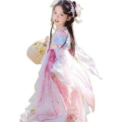 Fairy Ancient Style Hanfu — Girls Cosplay Little Princess Outfit
