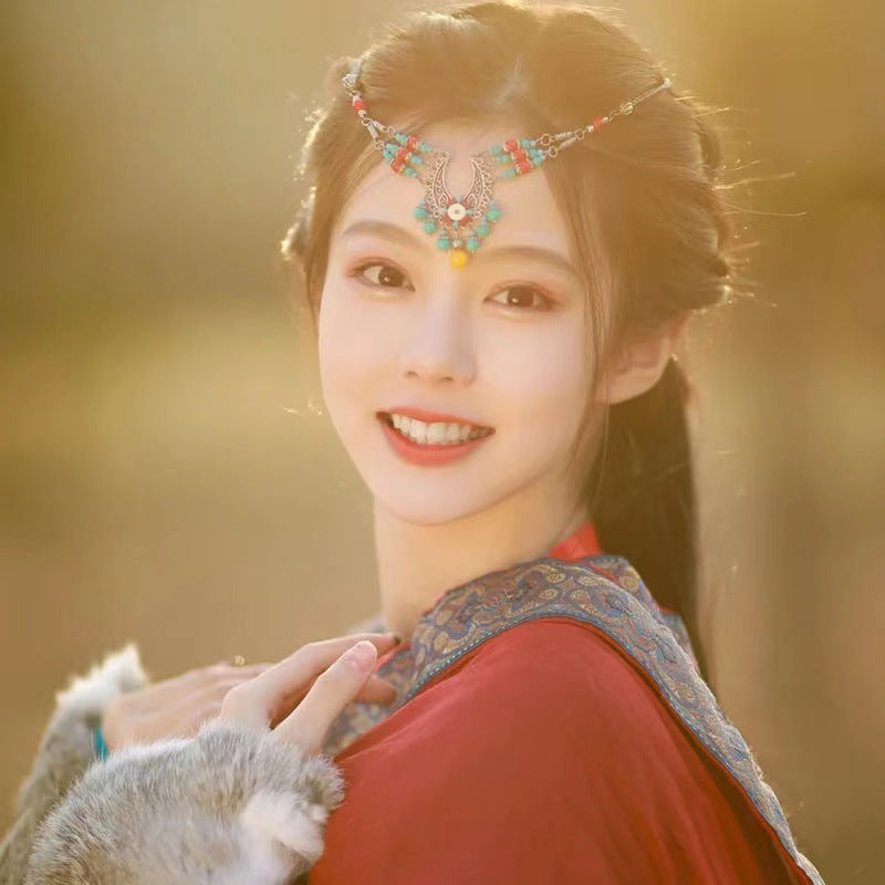 Exotic Ethnic Retro Hair Accessory Photography Travel Hanfu Hair Ornament