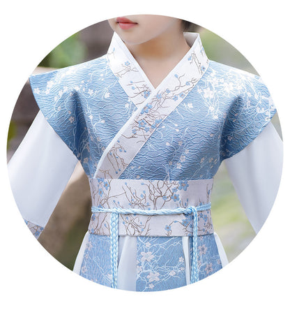 Boys’ Winter Hanfu | New Ancient Chinese Style Tang Suit Long Sleeve