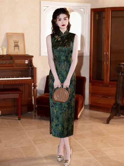 High-End New Chinese Style Qipao – Spring Summer Daily Dress