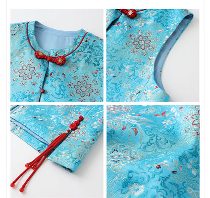 Early Autumn Retro Embroidered Vest | New Chinese Style Women's Top